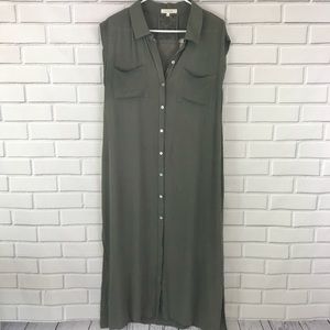 Army green dress